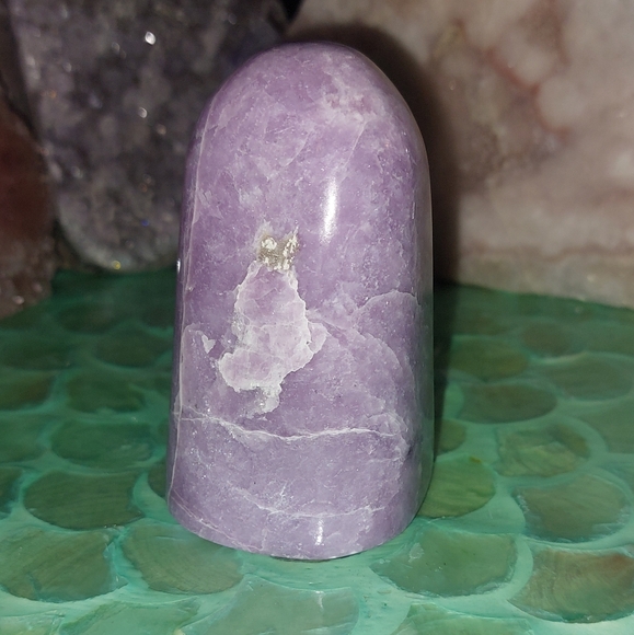Lepidolite Freeform Polished Boulder - Picture 4 of 9